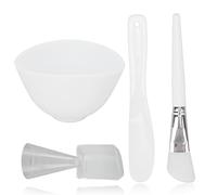 Conjunto de tazón de Mezcla de máscara Facial Silicona Suave se Aplica de Manera Uniforme para la Escena aplicable del Cuidado de la Piel