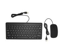 Conjunto de teclado y ratón eficiente, teclado y ratón inalámbricos con teclas sensibles para escribir sin problemas y hacer clic con precisión,