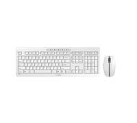 Conjunto de teclado y ratón inalámbrico - CHERRY - STREAM DESKTOP - QWERTY US - 2.4 GHz - Blanco