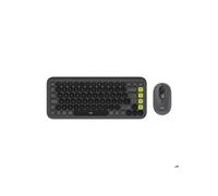 Conjunto de teclado y ratón Logitech POP Icon Combo Grafito