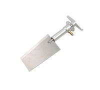 Conjunto De Timón De Inmersión Total Acero Inoxidable para Barcos RC - Brazo Direccional Base Aluminio con Válvula De Engrase 130mm para Motores Nitro/Gas Sin Escobillas