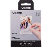 Conjunto de tinta/papel XC-20L de Canon, 54x85mm, 20 impresiones