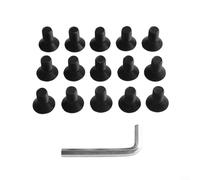 Conjunto de tornillos para cabezal de desbrozadora con cepillo y llave para desbrozadoras de césped Cortadoras de césped Eficiente corte