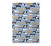 Conjunto de toros y Vacas, Animales de Granja, Ganado, mamíferos, Rompecabezas de 1000 Piezas, Rompecabezas de Madera para Toda la Familia, decoración de Pared para Adultos y Adolescentes.