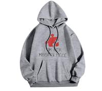 Conjunto de trajes a juego para parejas de San Valentín con texto en inglés "I'm Her/His Missing Piece" 2026, gris, 3XL