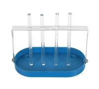 Conjunto de Tubos Capilares de 1mm para Laboratorio Plástico | Surtido de Varios Tamaños, Soporte y Bandeja Incluidos, para Enseñanza Científica y Acción Capilar