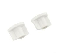 Conjunto de tuerca trasera de repuesto para montaje de tapa de inodoro, paquete de 2 soportes de tornillo de 6 mm en accesorios estándar
