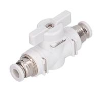 Conjunto de válvula de control de flujo Conector rápido neumático para conexión de línea de aire 6 mm