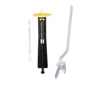 Conjunto de válvula de drenaje de inodoro para inodoros AquaPiston GP1229656 K-1188999 K-1188998 Carcasa ABS y piezas internas de acero inoxidable (amarillo)