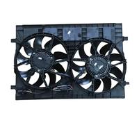 Conjunto De Ventilador De Refrigeración De Radiador Doble 3QF121207 3QG959455B 3QF959455BC Compatible Con VW Para Atlas L4 2.0L 2018 2019 2020 2021 2022 2023 Eléctrico Ventiladores Radiador