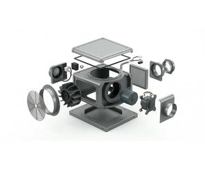 Conjunto de ventilador de tejado acústico con zócalo FD de 2 velocidades DVL2S-A70.1 de Aereco - 530740