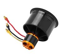 Conjunto de ventilador EDF sin escobillas PolyGen con unidad QF2611 5000KV, un conjunto de motor de ventilador con conductos 3-4S con 12 aspas en una carcasa de 50 mm para la (CW)