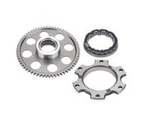 Conjunto de Volante y Engranaje de Embrague de Arranque | Compatible con F800S R ST GT GS 700GS K70 K72 2014 2015; Rodamiento unidireccional incluido