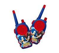Conjunto DE WALKIE TALKIES Sonic The Hedgehog INTERCOMUNICADORES A Pilas (NO Incluidas) Color Azul Y Rojo