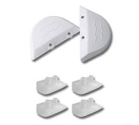 Conjunto de zapato Wing Pod para Hayward para limpiador de piscinas Navigator AXV417WHP piezas de ala derecha izquierda y cuatro zapatos diseñados para uso en piscinas de hormigón