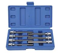 Conjunto de zócalo de llave de llave hexadecimal 7pcs extra de acero de cromio de acero de cromo largo de alto torque hexagonal bits para reparación y mantenimiento de