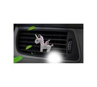 conjunto decoración interior Ambientador de coche Unicorn, difusor de perfume en botella para el aire acondicionado del coche, salida de ventilación, clip de perfume salida aire del coche(C)