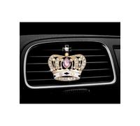 conjunto decoración interior Ambientador para coche estilo corona, difusor de botella de perfume en el coche, salida de aire acondicionado, clip de Perfume salida aire del coche(B)