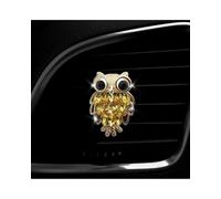 conjunto decoración interior Difusor de perfume para ambientador de coche estilo búho, para el aire acondicionado del coche, salida de ventilación, clip de perfume salida aire del coche(4)