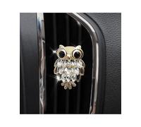 conjunto decoración interior Difusor de perfume para ambientador de coche estilo búho, para el aire acondicionado del coche, salida de ventilación, clip de perfume salida aire del coche(2)