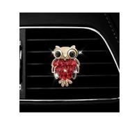 conjunto decoración interior Difusor de perfume para ambientador de coche estilo búho, para el aire acondicionado del coche, salida de ventilación, clip de perfume salida aire del coche(3)