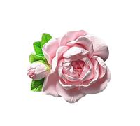 conjunto decoración interior Flor aromaterapia coche decoración para salida de aire Perfume Clip ambientador colorido Flora decoración accesorios de coche salida aire del coche(D)