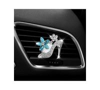 conjunto decoración interior Taladro de agua con incrustaciones Bolso de niña Tacón alto Salida de aire acondicionado de coche Perfume de coche Accesorios de interior salida aire del coche(G)
