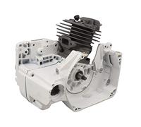 Conjunto del cárter Cárter del cigüeñal Motor de motosierra Piezas de repuesto para cilindro MS260 Material de aleación de magnesio Fácil de instalar Rendimiento confiable