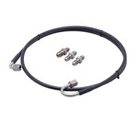 Conjunto del cuerpo del acelerador Cilindro Maestro A Esclavo Línea Embrague Completa De Acero Inoxidable Para Civic 06-15 Si Con Accesorios 2AN3 A M10*1 Y 1AN3 A M12*1