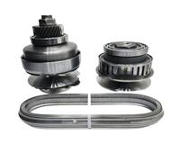 Conjunto del mecanismo cambio JF015E RE0F11A Juego de poleas transmisión CVT Correa cadena para Nissan JF015 31214-3JX9A(30 teeth 901072)