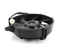 Conjunto del ventilador Ventilador de refrigeración universal para radiador de motocicleta de 5 pulgadas, enfriador de aceite, agua, eléctrico, 12 V(Set A)