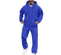 Conjunto deportivo completo para hombre, 2 piezas con cremallera, manga larga, sudaderas y pantalones deportivos, ligeros, cómodos, térmicos, casuales, atléticos, deportivos, para correr, para hombre