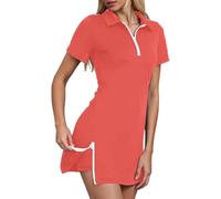 Conjunto deportivo corto de manga corta con cremallera, suave, elástico y ajustado para mujer Toque Natural que Acompaña tu Estilo Diario