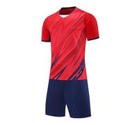 Conjunto deportivo de 2 piezas de secado rápido para adolescentes, camiseta de entrenamiento atlético de manga corta transpirable, pantalones cortos deportivos flexibles, ideales para sesiones
