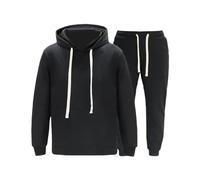 Conjunto deportivo de 2 piezas para hombre, sudadera casual para hombre, sudadera deportiva para primavera y otoño, sudadera con puños y pantalones deportivos, conjunto de dos piezas para exteriores