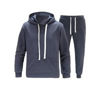 Conjunto deportivo de 2 piezas para hombre, sudadera casual para hombre, sudadera deportiva para primavera y otoño, sudadera con puños y pantalones deportivos, conjunto de dos piezas para exteriores