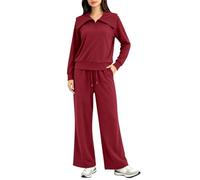 Conjunto deportivo de 2 piezas para mujer, conjunto de ropa de descanso de