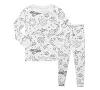 Conjunto Deportivo de 2 Piezas para niña Cortos Casual Sólido Algodón Volantes Camiseta sin Mangas y Pantalones Sueltos Primavera Verano Acanalado Chándal niños a 11 años