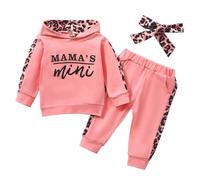 Conjunto Deportivo de 2 Piezas para niña Traje algodón Estampada Verano Flores Camiseta sin Mangas y Pantalones Sueltos Primavera Acanalado Ropa Calle niños 1 a 6 años