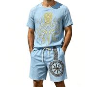 Conjunto Deportivo Hombre Corto Chándales Camisas Camisa Elegante Adolescentes Agua Vestimenta Los Playera Turquesa Cena Franela Original Fluor Urbanos Electrico Suspensores Pingüino Chalequillo