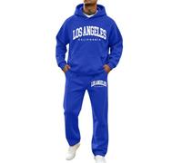 Conjunto deportivo informal con capucha y forro polar para hombre, camiseta | Traje De Hombre Azul Claro Vestir Marron Corbata En Diplomatica Abrigo Franela Año Comunion Antiguo Celestes