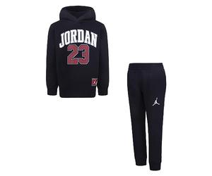 Conjunto Deportivo para Niños Jordan Jordan Po Set Negro