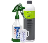Conjunto detailmate de limpiador universal Koch Chemie Green Star 1 L con vaso medidor de 50 ml, color verde