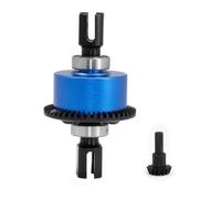 Conjunto Diferencial Pieza para Arrma para Typhon 6S para BLX 1/8 Piezas | Modificar Reparar Set Diff Delantero/Trasero Metal con Corona 42T y Piñón 15T para Potencia Fiable(Blue)