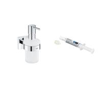 Conjunto dispensador de jabón Grohe Start Cube 41098000, pegamento Grohe QuickGlue 41127000