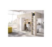 Conjunto dormitorio SPYLO DEKIT natural / alistonado/blanco