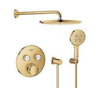 Conjunto ducha con efecto lluvia Grohe Rainshower 26066GL0, grifo de bañera y ducha Grohe Grohtherm SmartControl 29119GL0, 26574GL0, 27057GL0, 27074GL0, 28362GL1