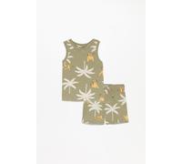 Conjunto El Rey León ©Disney camiseta y bermuda KAKI OSCURO 3-6 meses