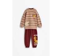 Conjunto El Rey León ©Disney sudadera rayas y pantalón MARRON CLARO 3-4 años