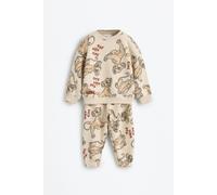 Conjunto El Rey León ©Disney sudadera y pantalón BEIGE 9-12 meses